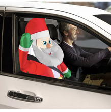Load image into Gallery viewer, 3ft Christmas Car Inflatable
