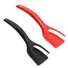 Load image into Gallery viewer, Grip&amp;Flip™ 2 In 1 Spatula Tongs
