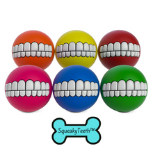 Load image into Gallery viewer, SqueakyTeeth™ Smiling Dog Toy
