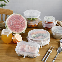 Load image into Gallery viewer, MiracleLids™ Stretch &amp; Seal Silicone Lids (6 Piece Set)
