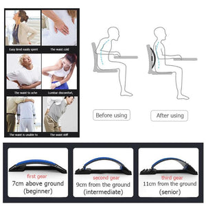 Lumbar Spine Stretcher for Pain Relief